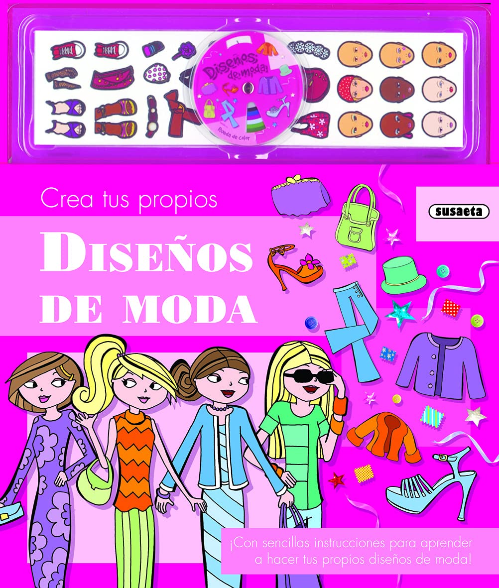 Crea tus propios Diseños De Moda (Libros creativos)