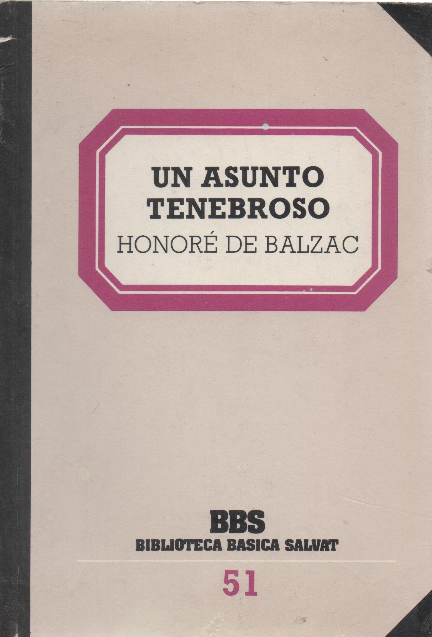 Un Asunto Tenebroso