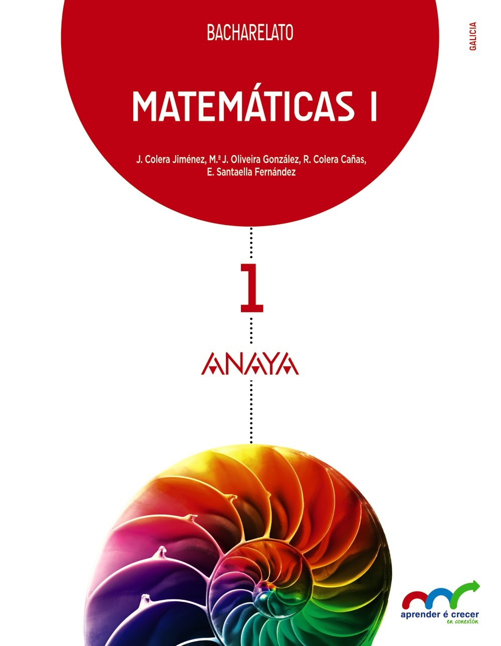 Matemáticas I: 1 (Aprender é crecer en conexión) - 9788467883398