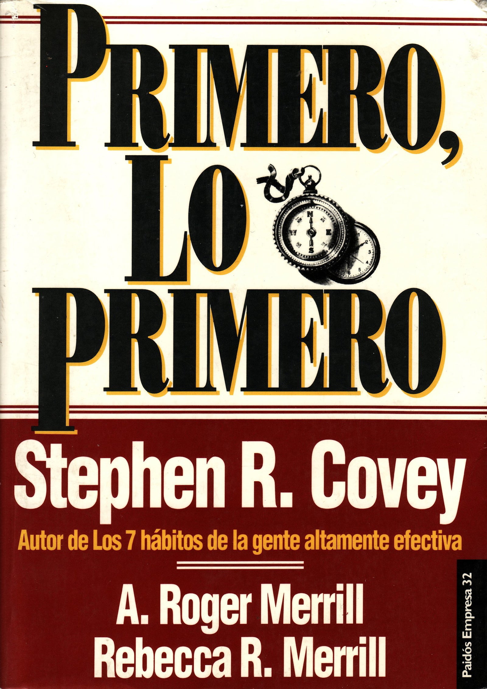 Primero, lo primero / First Things First