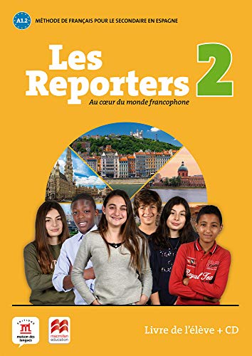 Les reporters 2 - A1.2 Éd. Macmillan -Livre de l'élève + CD - 9788417260149 (DIFUSION)