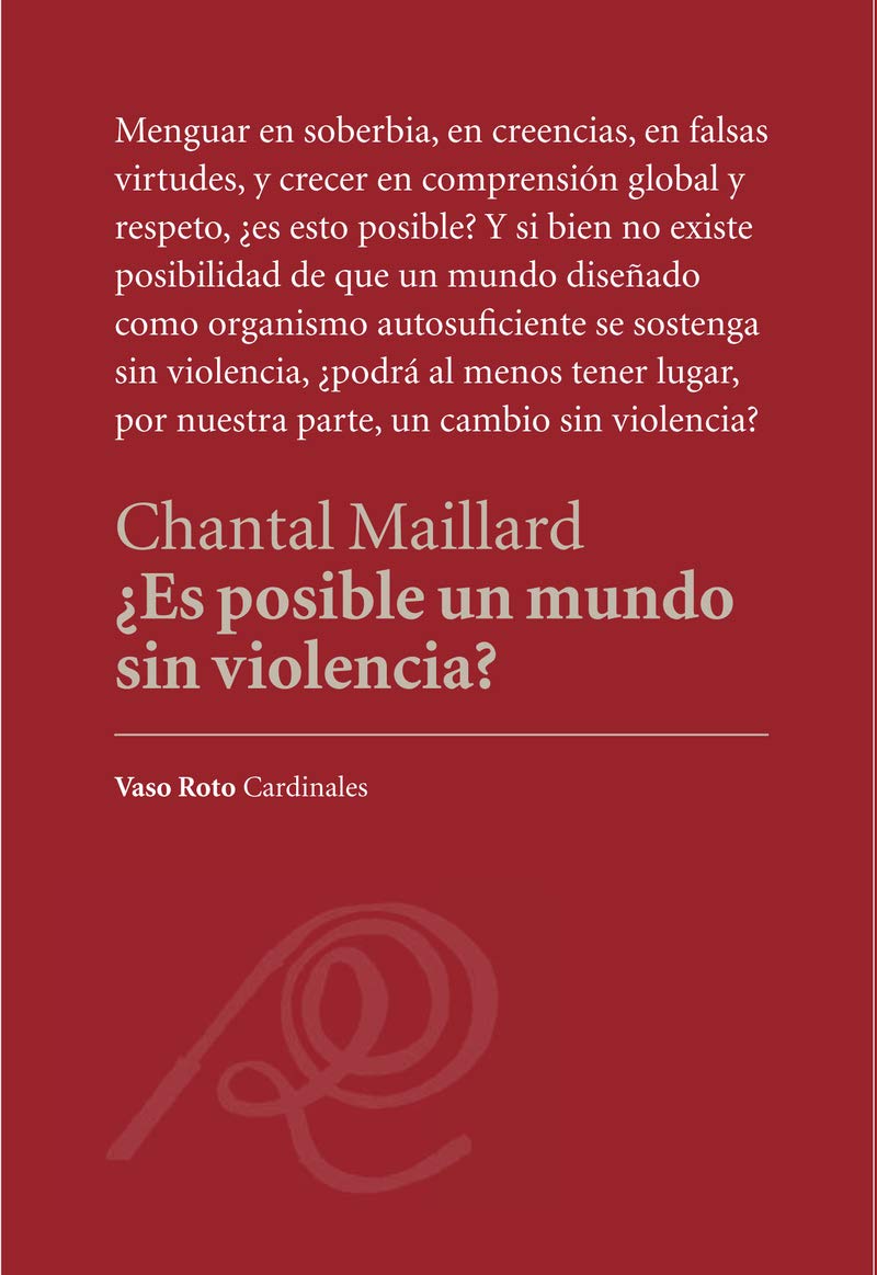 Es posible un mundo sin violencia (CARDINALES)